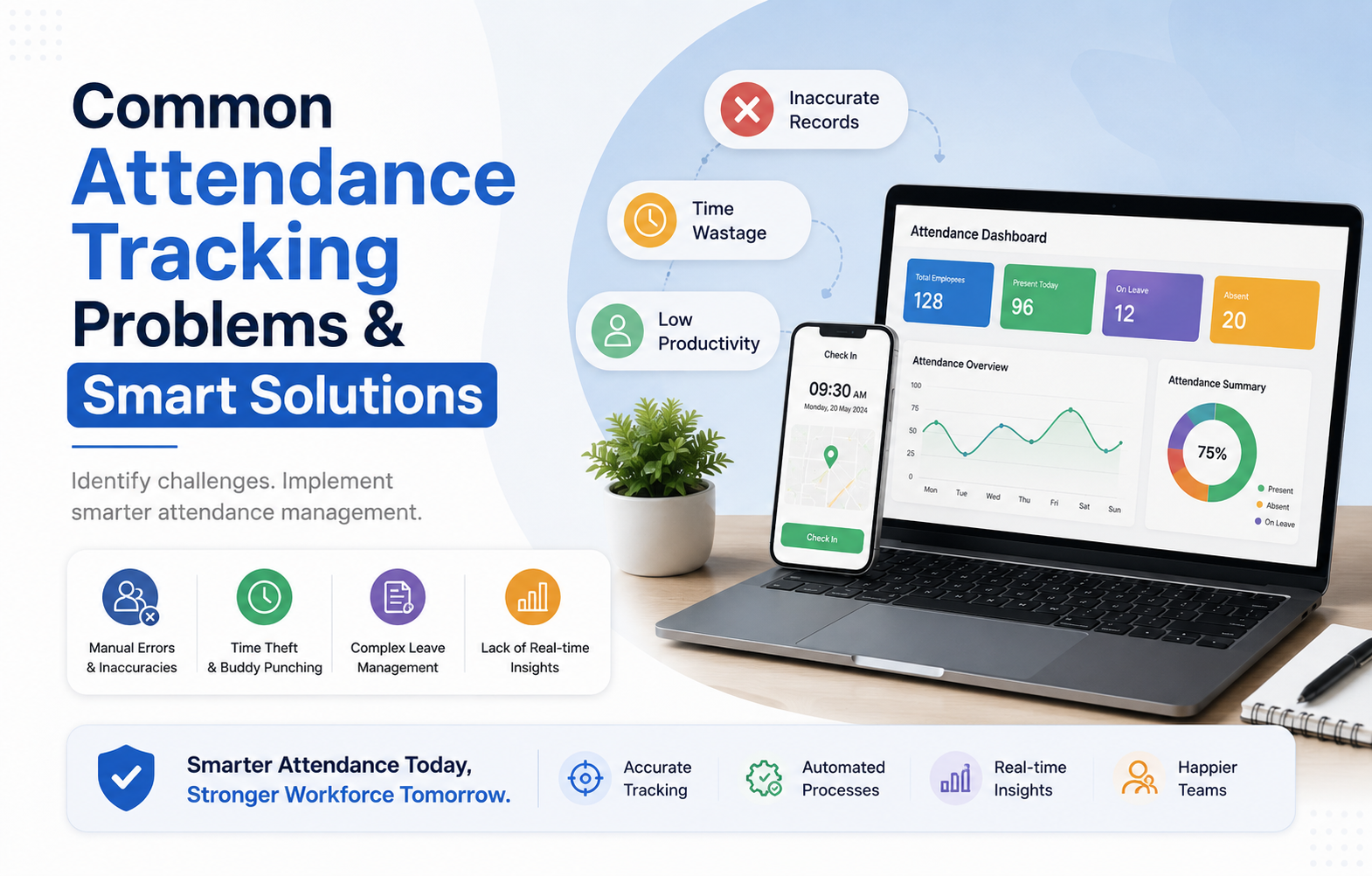 Common Attendance Tracking Problems and Smart Solutions